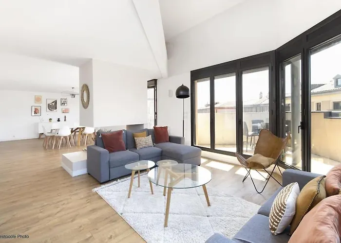 Nocnoc - Le Pargamin - Large Duplex Place Saint-pierre