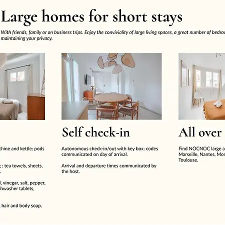 アパート Nocnoc - Le Pargamin - Large Duplex Place Saint-pierre *