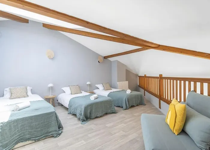 Nocnoc - Le Pargamin - Large Duplex Place Saint-pierre Apartmán